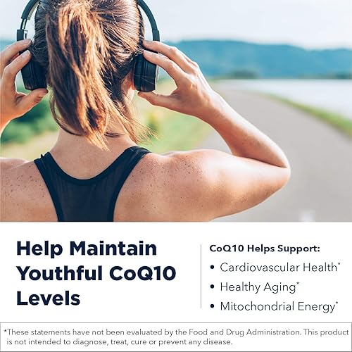 Designs for Health CoQnol 200mg - CoQ10 Ubiquinol with 18.5% Better Bioaccessibility, Exclusive Absorption Technology Double CoenzymeQ10 Boost with GG - Heart, Healthy Aging Cellular Support
