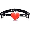 Frisky Heart Beat Silicone Heart Shaped Mouth Gag