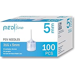 MedtFine Insulin Pen Needles 31G 5mm