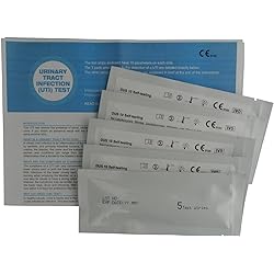 25 x Urine Infection Test Strips - UTI Testing Kit - Nitrite, Leukocytes, pH & Protein - One Step