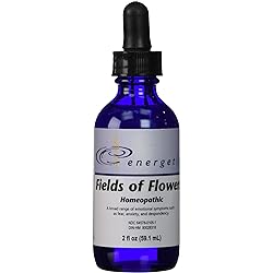 Energetix Fields of Flowers Homeopathic Remedy - Perfect for Emotional Symptoms Such as Fear, Anxiety, Depression and Despondency - 38 Traditional Flower Essences - 2 Fluid Ounce 59.1 Milliliters