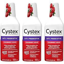 Cystex Urinary Health Maintenance Cranberry 7.6 Fl Oz Pack of 3