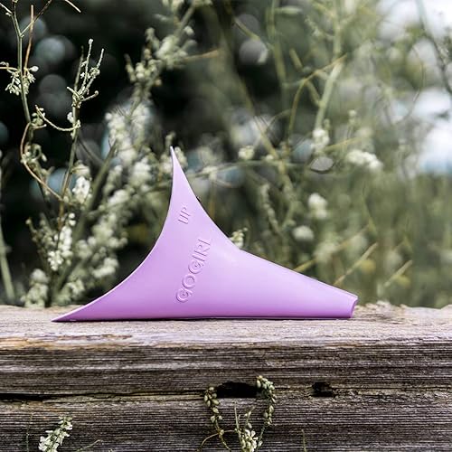 GoGirl Female Urination Device FUD - #1 FUD Made in The USA. Pee Standing Up! Portable Female Urinal for Women, Soft, Flexible, Reusable, Pee Funnel Medical-Grade Silicone Pink