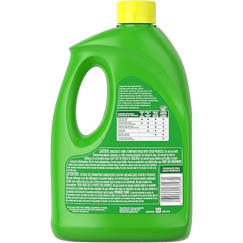 Cascade Dishwasher Detergent with Lemon Burst Scent Dawn Case of 4
