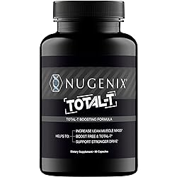 Nugenix Total-T - Free and Total Testosterone Booster for Men, 90 Count