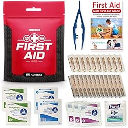 Go2Kits First Aid Kit 2.0 USA Made 38 Piece Basic Plus 1 Pack