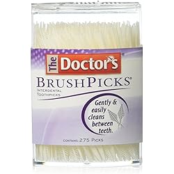 The Doctor's BrushPicks Interdental Toothpicks, 275 pieces per Pack 1-Pack