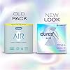Durex Air Condoms, Extra Thin, Transparent Natural Rubber Latex Condoms for Men, FSA & HSA Eligible, 24 Count Packaging May Vary Pack of 2