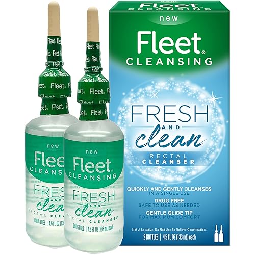 Fleet Fresh and Clean Rectal Cleanser, 9 oz, Pack of 3