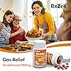 RxZell Gas Relief, Ultra Strength Simethicone 180mg, 180 Softgels - Anti Flatulence Relieves Gas Fast, Bloating Aid, Stomach Discomfort, Fullness and Pressure Relief Pills - Generic Phazyme