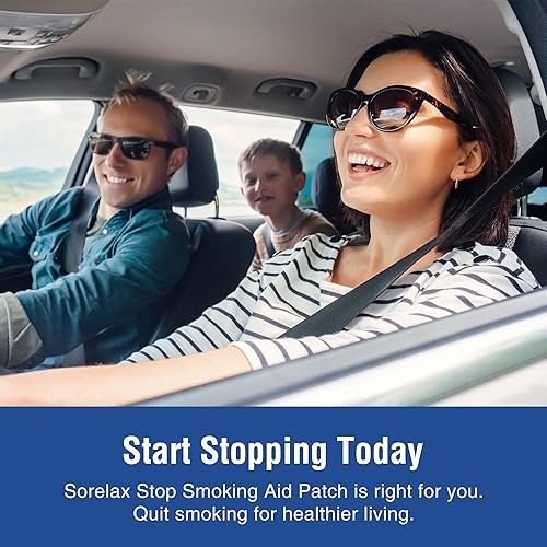 56 Patches】Smoking Aid Stop Smoking Patch Step 1 2 and 3, Easy and Effective Anti-Smoking Stickers - Best Product to Quit Smoking 21 14 and 7mg
