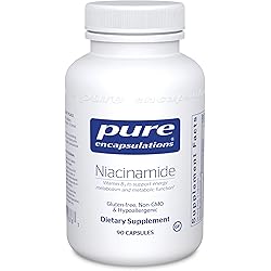 Pure Encapsulations Niacinamide | Vitamin B3 Supplement to Support Energy Metabolism, Joint Mobility, and Metabolic Function | 90 Capsules