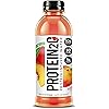 Protein2o Low-Calorie Protein Infused Water, 15g Whey Protein Isolate, Wild Cherry 16.9 Ounce, Pack of 12 & Low Calorie Protein, 10g Whey Protein Isolate, Peach Mango 16.9 Oz, Pack Of 12