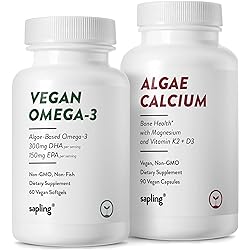 Vegan Omega 3 & Algae Calcium Bundle