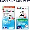 Pedia-Lax Children's Chewable Magnesium Hydroxide Laxative Tablets, Watermelon Flavor, 30-Count Boxes 2 Pack