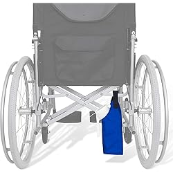 NYOrtho Urine Bottle Holder for Men - Nylon Pouch Urine Bottle Carrier with Adjustable Webbing with Gripper for Hospital Bed or Wheelchair Urine Bottle not Included