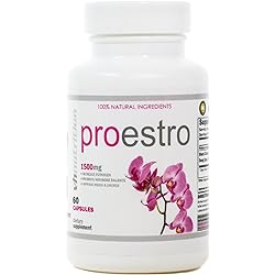 ProEstro Estrogen Supplement for Women | 1500mg Female Hormone Balance Pills | Fertility to Menopause Mood and Energy Support | VH Nutrition | 30 Day supply