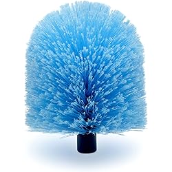 EVERSPROUT Twist-On Cobweb Duster Soft Bristles | Indoor & Outdoor use Brush Attachment | Fits Standard 34 inch Threaded Poles | Brush Only Pole Sold Separately | Spider Cobweb Duster Head