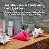 Intimina Lily Cup Size B - Ultra-Soft Menstrual Cup, Reusable Period Protection for up to 12 Hours, Medical-Grade Silicone Women’s Period Care