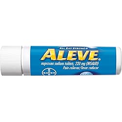 Aleve Pain RelieverFever Reducer Tablets, 220 mg 10 ea Pack of 2