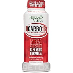 Herbal Clean Same-Day Premium Detox Drink, Tropical Flavor, 16 Fl Oz