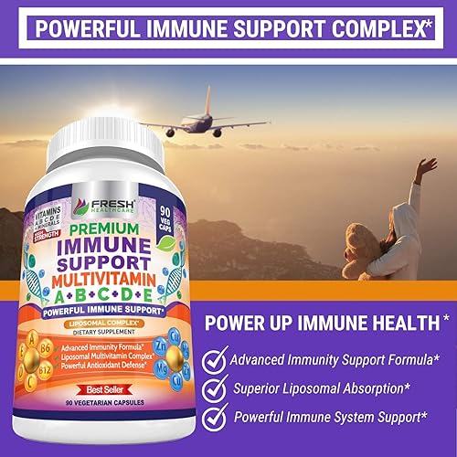 Turmeric Curcumin and Immune Support Multivitamin