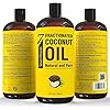 Pure Fractionated Coconut Oil & Pure Grapeseed Oil