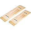 COW&COW 24" Wooden Transfer Board and 60" Transfer Belt Kit for Patient, Senior and Handicap Move Assist and Slide Transfers 24Inch