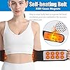 FUNUP Thermal Magnetic Therapy Lumbar Support Belt Lower Back Brace for Men and Women, Self-Heating Waist Strap with Gauss Magnets Medium
