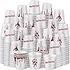 600 Pack 3 oz Halloween Bathroom Cups Bloody Handprint Disposable Cups Small Mouthwash Cups for Halloween Party Bathroom Kitchen Restaurant Supplies