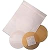 Spot Bandages Sheer Plastic Adhesive Bandages with Non-Stick Pad - 200 Count – Sterile Small Round Bandages [2 Boxes of 100] 78" for Small Wounds, Pimples and Blisters Plus Vakly 1st Aid Kit Guide