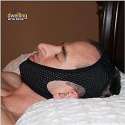 Anti Snore Chin Strap | Anti-Dry Mouth Chin Strap for CPAP Users | Stop Noise | Snoreless Sleeping Solution for Men and Women | Breathing Aid for Snoring