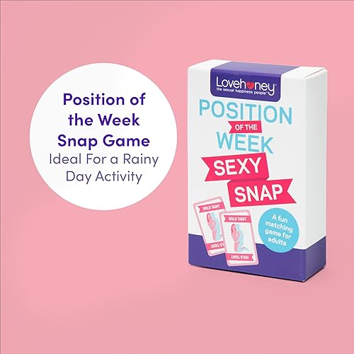 Lovehoney Position of The Week Snap for Adults - Small & Discreet - Fun Games for Couples