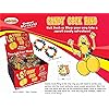 Hott Products Multi-Colored Candy Cock Ring 50 Piece Display, 0.76 Pound