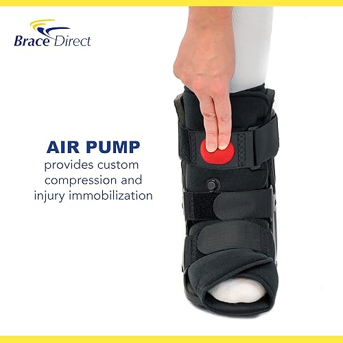 Brace Direct Air CAM Walker Fracture Orthopedic Boot Short - Complete Medical Recovery, Protection, Healing and Boot - Toe Foot or Ankle Injuries, Fractures, Sprains