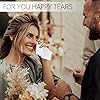 100 Wedding Tissues Packs for Guests Thank You for Celebrating with Us Pocket Tissues Travel Size Individual Tissue Packs 3 Ply Paper Facial Tissues for Wedding Party Favors Engagement Bridal Shower
