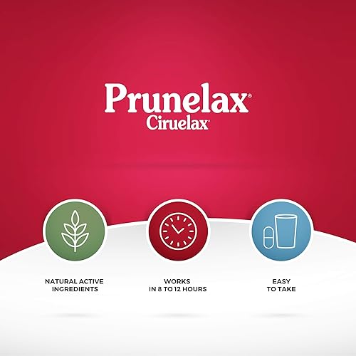 Prunelax Ciruelax Natural Laxative Regular for Occasional Constipation, 150 Tablets