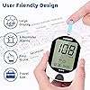 Metene TD-4116 Blood Glucose Monitor Kit, 100 Count Glucometer Test Strips for Diabetes and 400 Count 30 Gauge Lancets, Diabetes Testing Kit with Control Solution, Coding-free Blood Sugar Meter