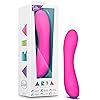 Blush Aria Magnify - Deep Rumbly Rumbletech Powered Rechargeable Vibrator - Platinum Cured Puria Silicone - IPX7 Waterproof - 7 Vibrating Functions - Ultrasilk Smooth Sex Toy for Women - Fuchsia