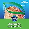 Ziploc Sandwich and Snack Bags for On the Go Freshness, Grip 'n Seal Technology for Easier Grip, Open, and Close, 30 Count, Pack of 3 90 Total Bags