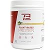 TB12 Plant Based Protein Powder, Sustainably Sourced Pea Protein, Vanilla, Vegan, 1g Net Carb, Non-GMO, Dairy-Free, Sugar-Free 18 Servings 1.26lbs