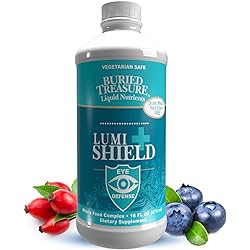 Lumi Shield Plus - AREDS 2 Comprehensive Eye Vitamin Formula with Lutein Meso-zeaxanthin and Zeaxanthin. Dr. Formulated Vision Support, Eye Health in Liquid Peppermint Flavor. 16 oz