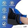 NYOrtho Pressure Relieving Heel Protector - with Integrated Wedge, Off-Loading Heel Float for Wounds Or Bed Sores - Durable Adjustable Straps for Secure Closure - Made in USA