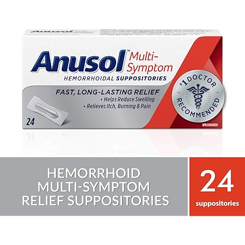 Anusol Suppositories 24 Tablets