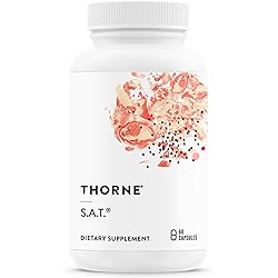 Thorne S.A.T. - Silymarin, Artichoke, and Turmeric Extracts for Liver Support - 60 Capsules