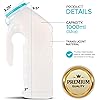 Male Urinal with Glow in The Dark Lid 2 Bottles 32 Oz Urine Bottles for Men - Pee Bottles for Hospitals, Emergency and Travel