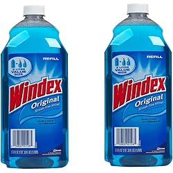 Windex Window Cleaner Refill, 67.6 oz, Value PackPACK OF 2