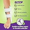 MARS WELLNESS Premium Air Gel Ankle Stirrup Brace - Ankle Brace Stabilizer With Air & Gel Cold Therapy - One Size Fits All - Stabilizing Ankle Splint