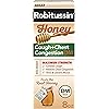 Robitussin Maximum Strength Honey Cough Chest Congestion DM, Cough Medicine for Cough and Chest Congestion Relief Made with Real Honey for Flavor - 8 Fl Oz Bottle