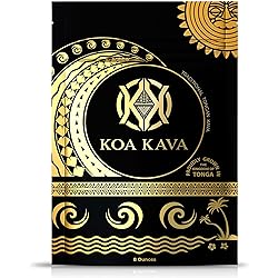 Tongan Kava Kava Root Powder – Noble Pouni ONO Kava Tea Drink for Relaxation and Good Vibes, Source Directly from Vava'u by Koa Kava, 8 Oz